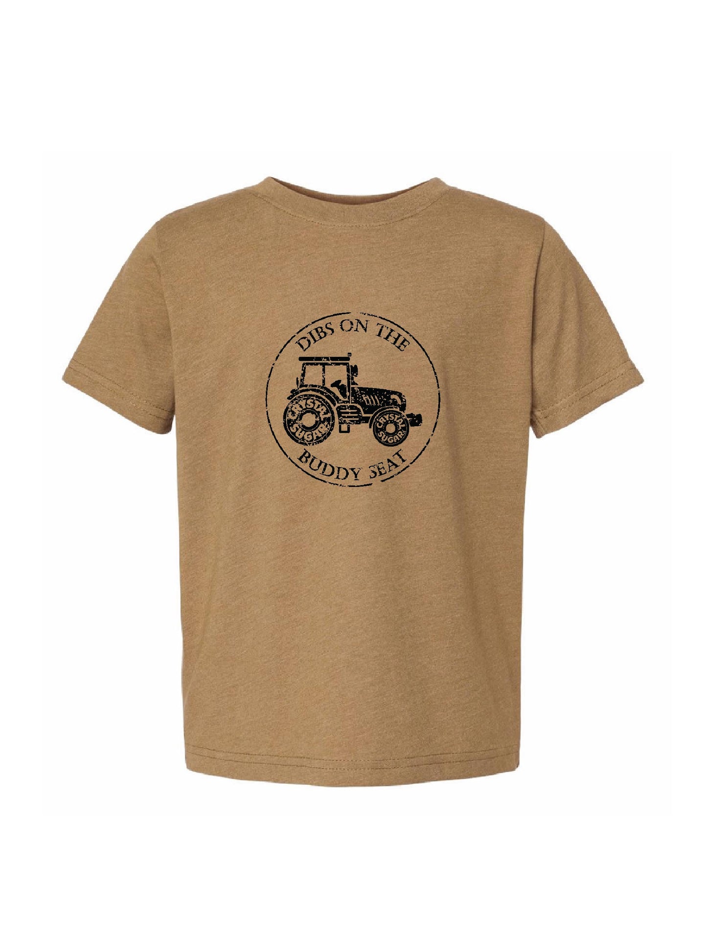 ACS419. "Dibs on the Buddy Seat" Toddler T-shirt