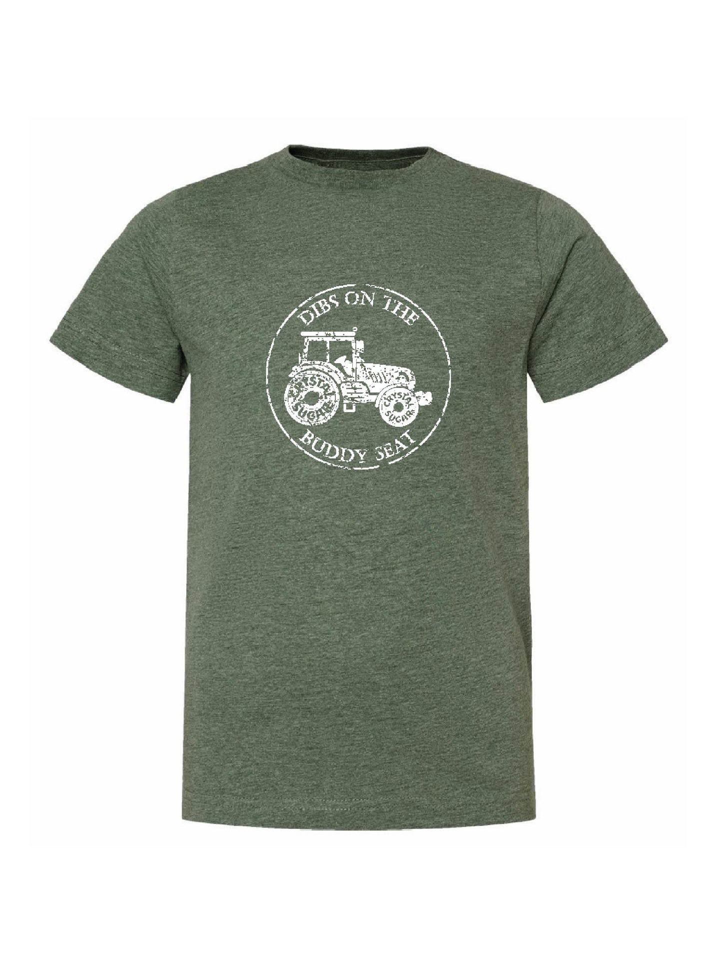 ACS420. "Dibs on the Buddy Seat" Youth T-shirt