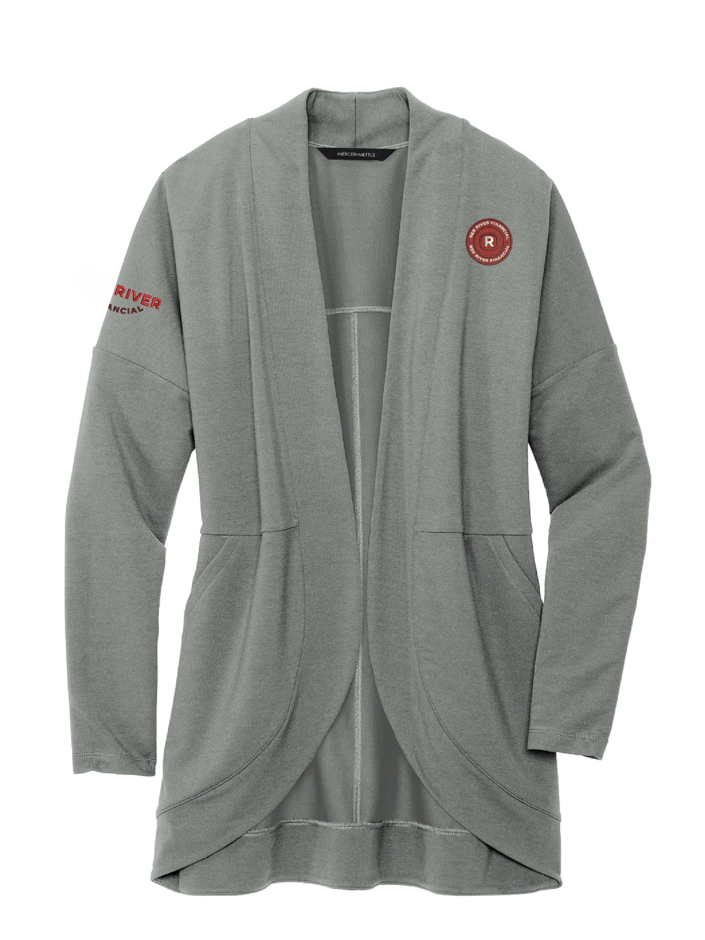 RRF100. MERCER+METTLE™ Stretch Open-Front Cardigan
