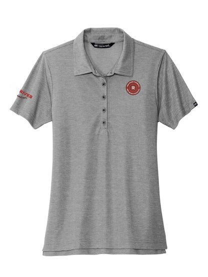 RRF101. TravisMathew Ladies Oceanside Heather Polo