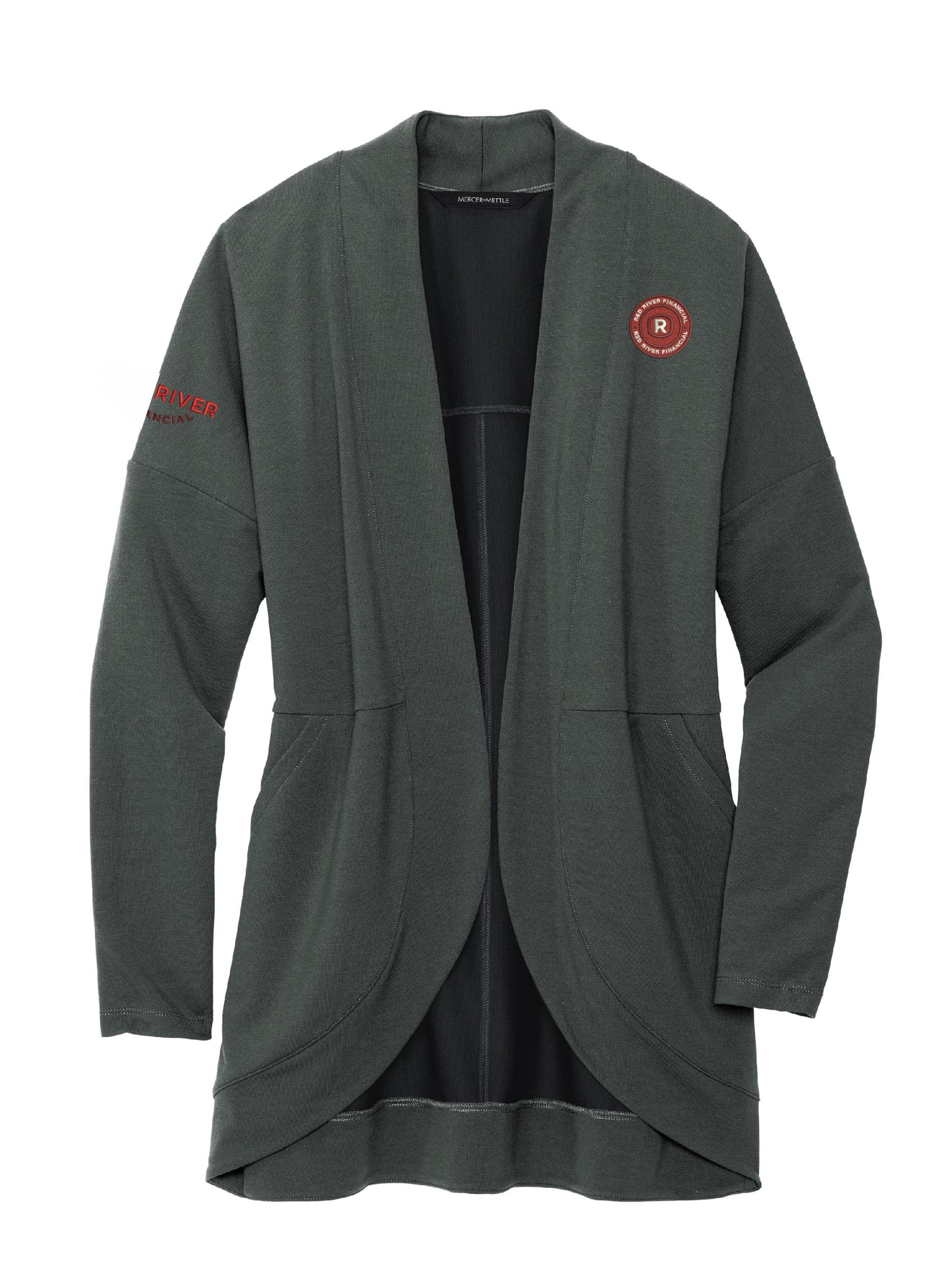 RRF100. MERCER+METTLE™ Stretch Open-Front Cardigan