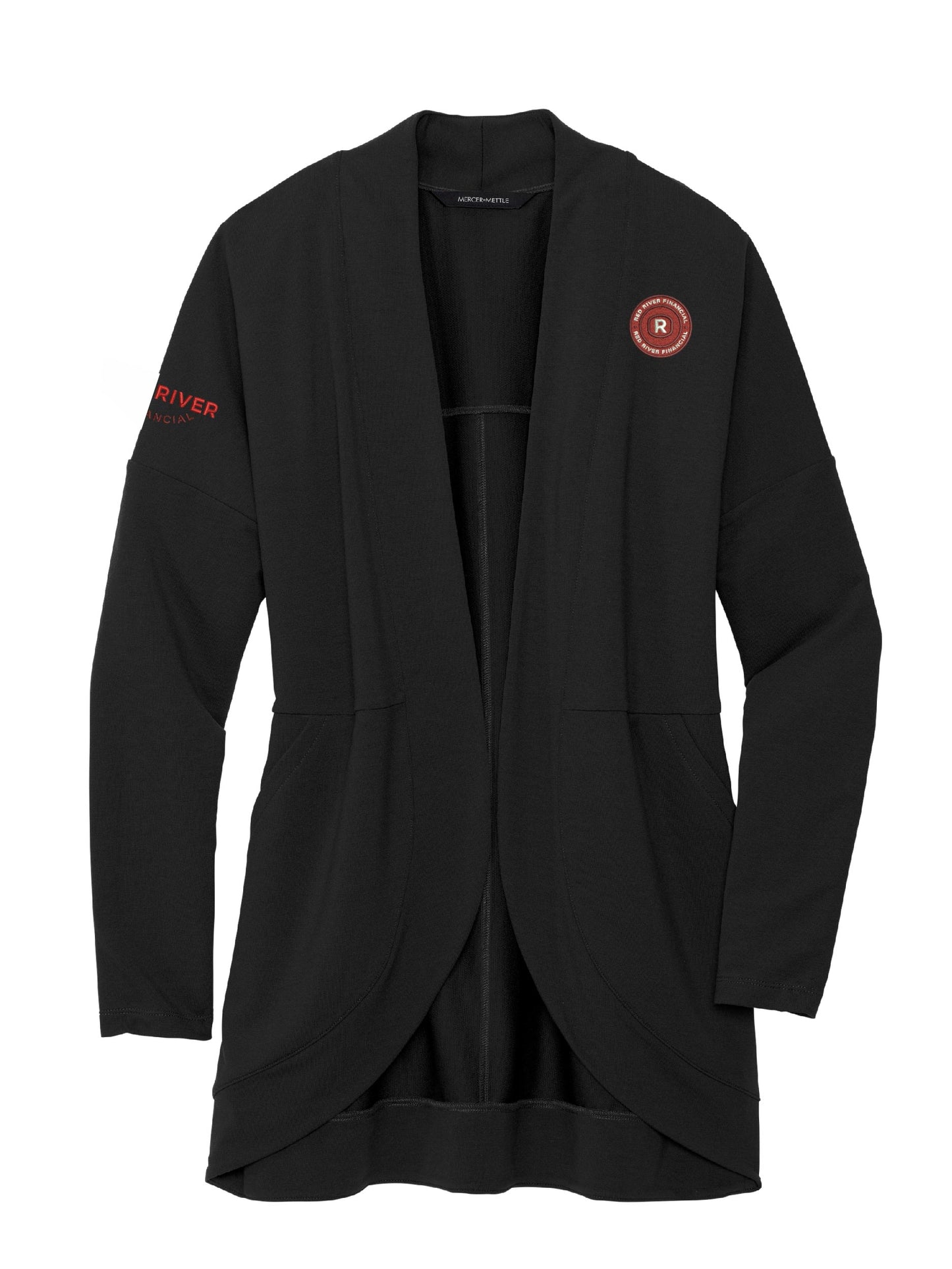 RRF100. MERCER+METTLE™ Stretch Open-Front Cardigan
