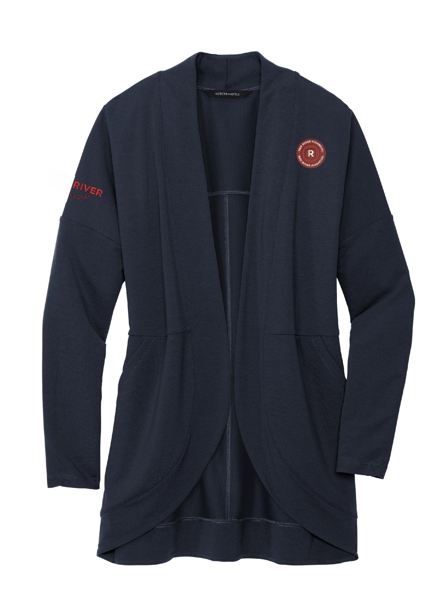 RRF100. MERCER+METTLE™ Stretch Open-Front Cardigan