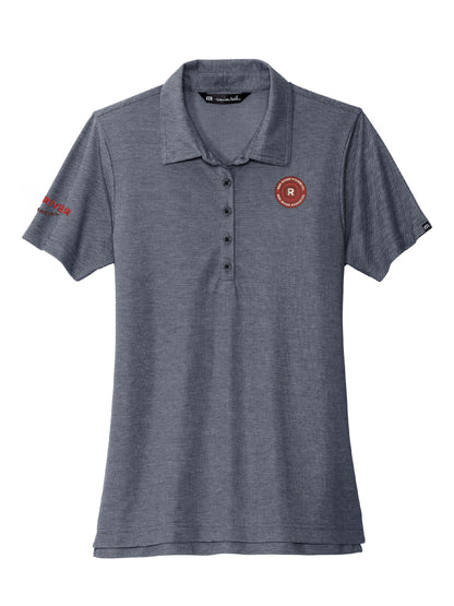 RRF101. TravisMathew Ladies Oceanside Heather Polo