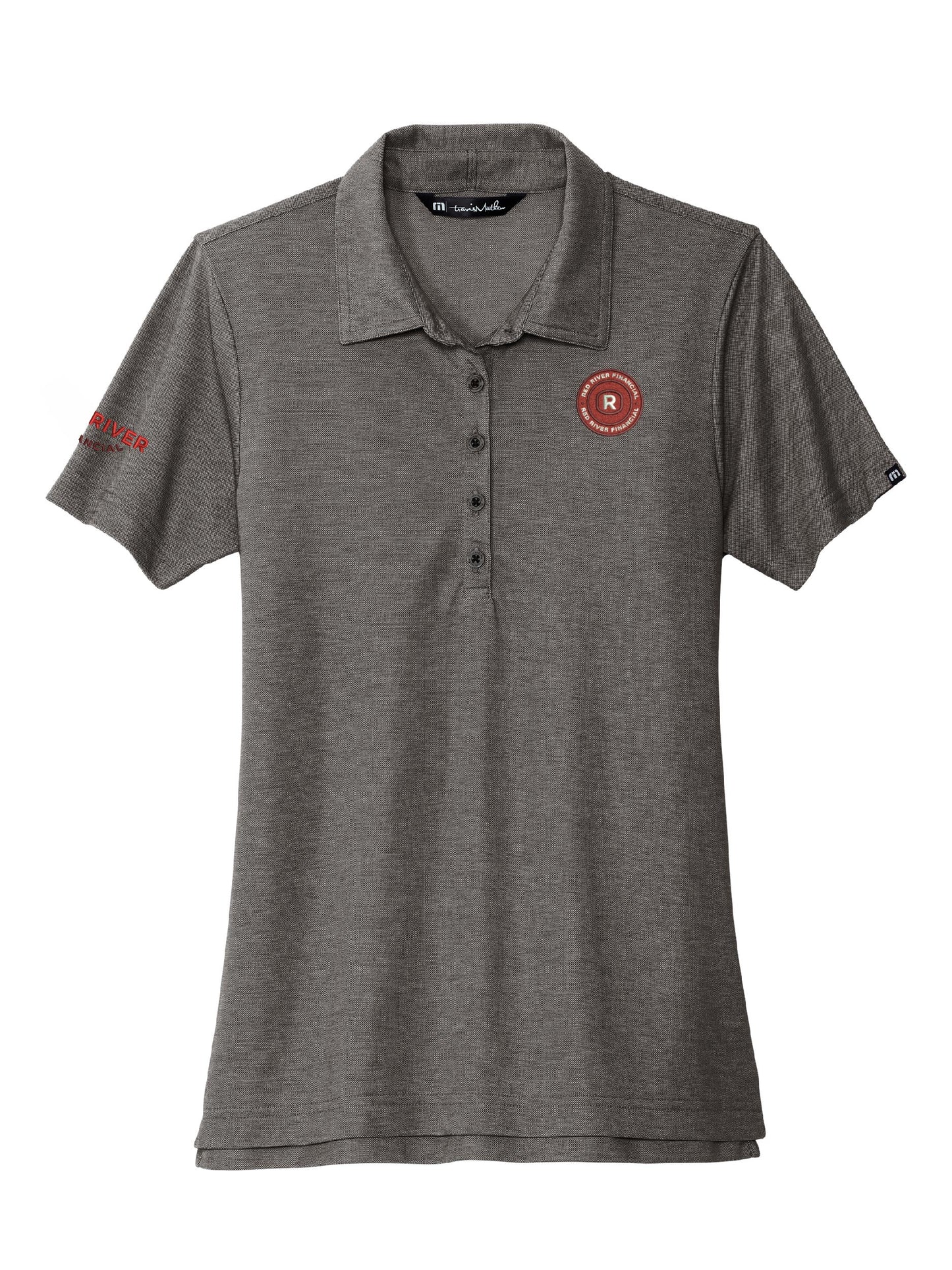 RRF101. TravisMathew Ladies Oceanside Heather Polo
