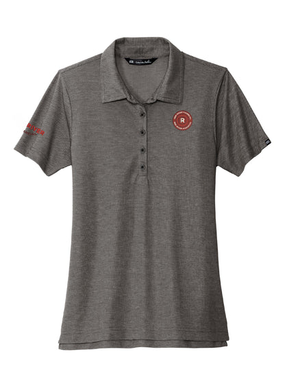 RRF101. TravisMathew Ladies Oceanside Heather Polo