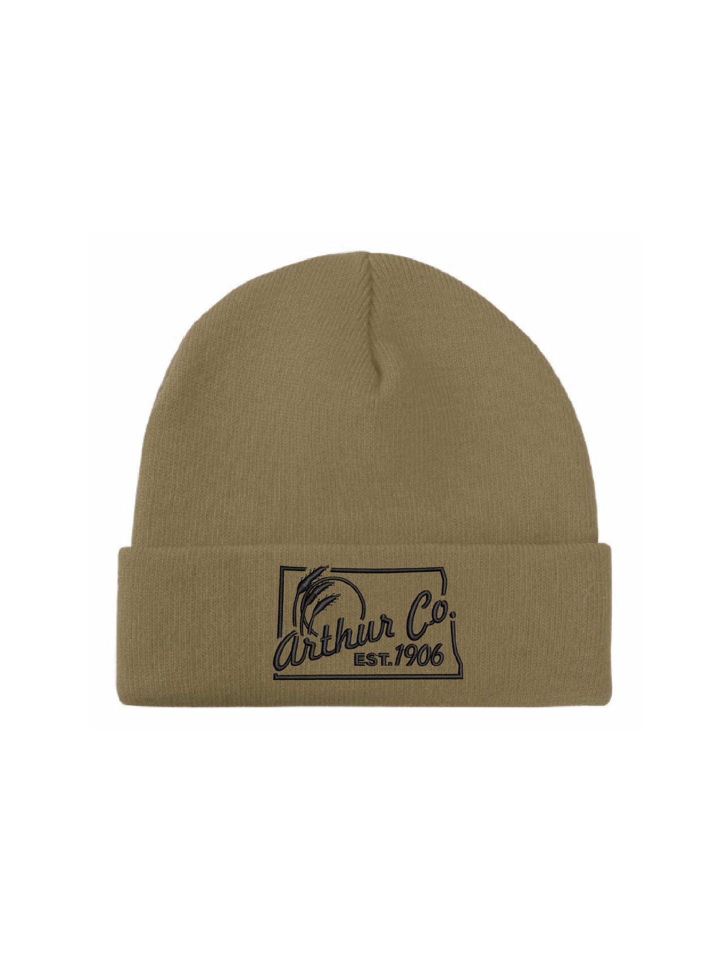 AC120. Knit Beanie with Cuff