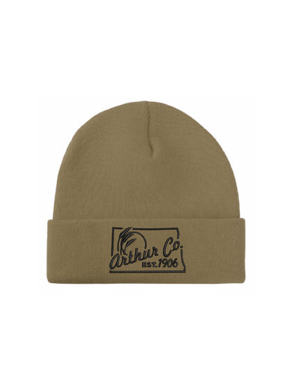 AC120. Knit Beanie with Cuff