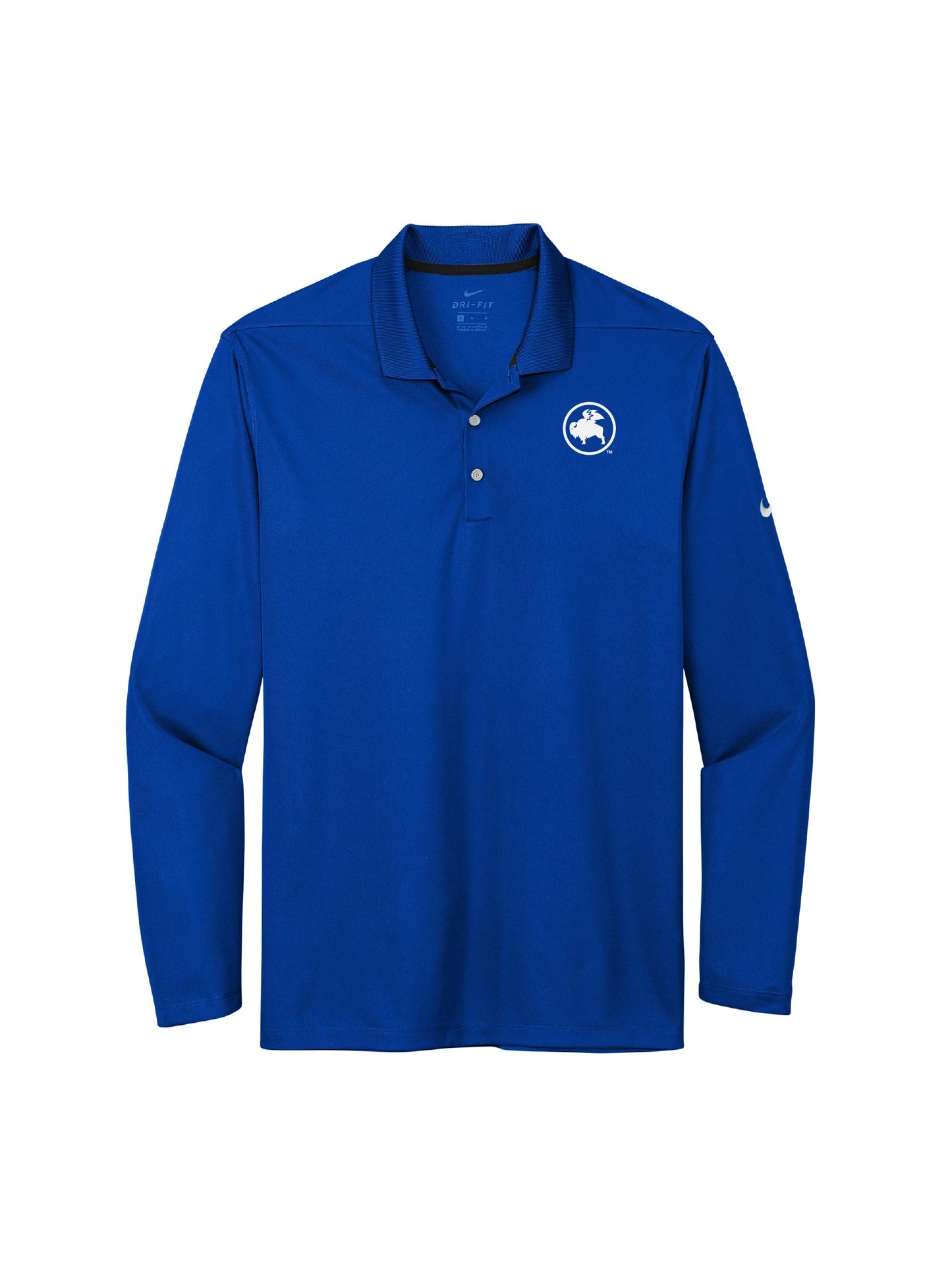 BWW126. Nike Dri-FIT Micro Pique 2.0 Long Sleeve Polo