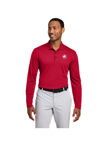 BWW126. Nike Dri-FIT Micro Pique 2.0 Long Sleeve Polo