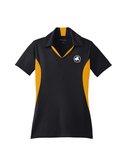 BWW221.  Sport-Tek® Ladies Side Blocked Micropique Sport-Wick® Polo