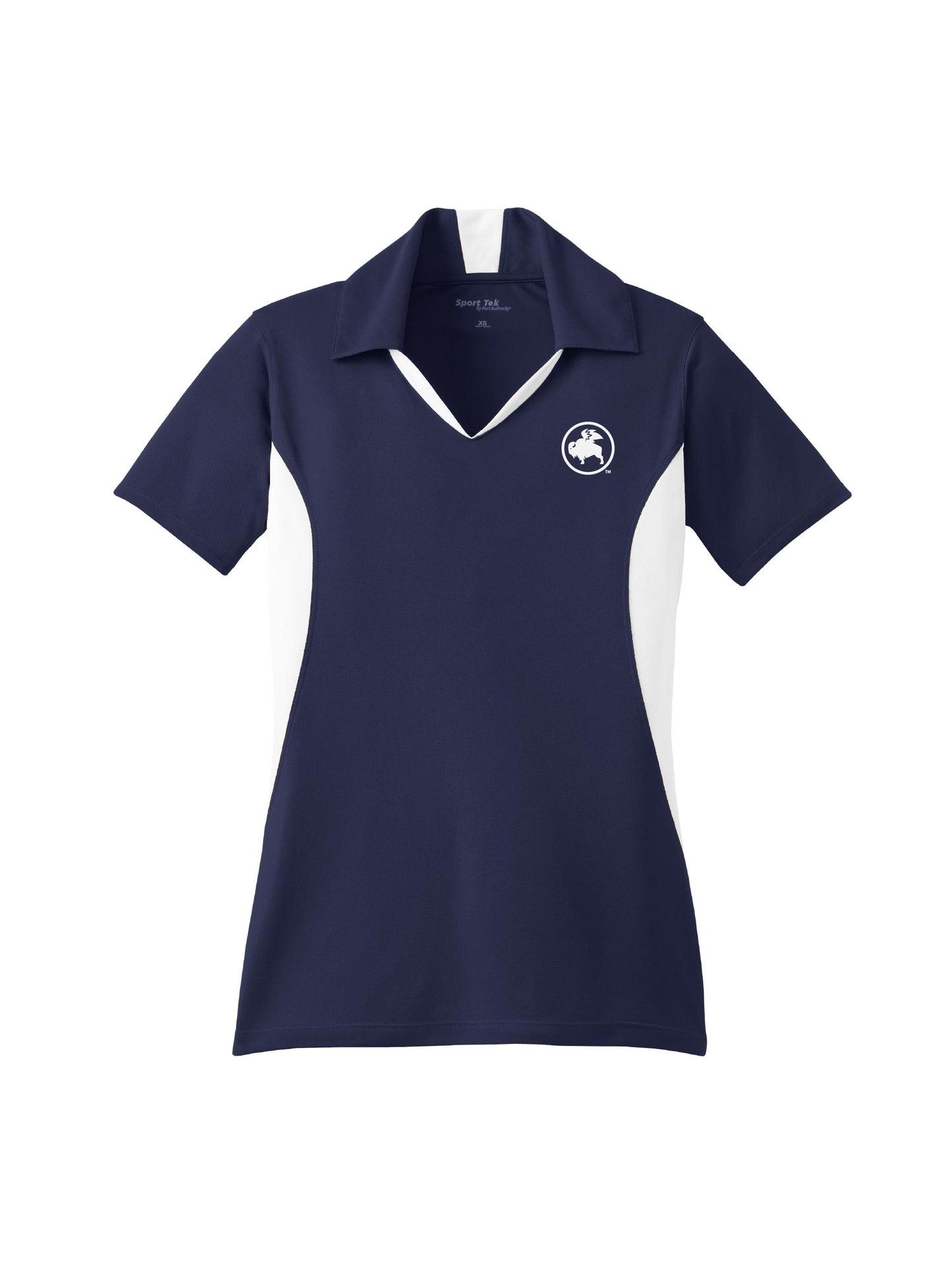 BWW221.  Sport-Tek® Ladies Side Blocked Micropique Sport-Wick® Polo