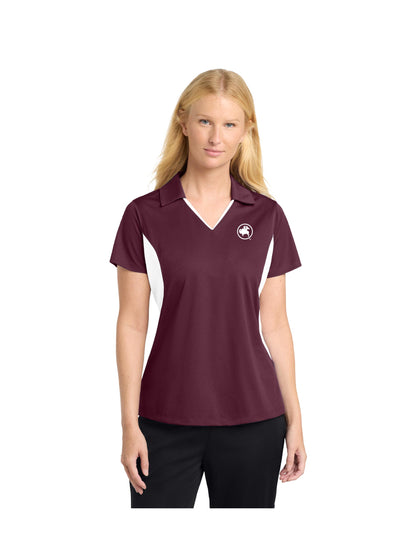 BWW221.  Sport-Tek® Ladies Side Blocked Micropique Sport-Wick® Polo