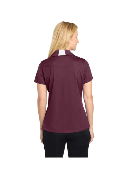 BWW221.  Sport-Tek® Ladies Side Blocked Micropique Sport-Wick® Polo