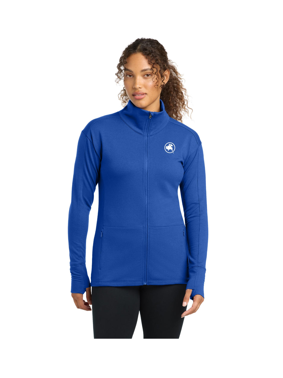 BWW223. Sport-Tek ® Ladies Sport-Wick ® Flex Fleece Full-Zip