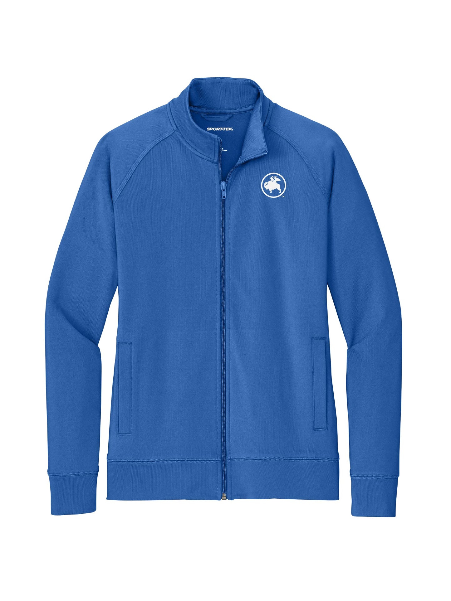 BWW230. Sport-Tek® Ladies Sport-Wick® Stretch Full-Zip Cadet Jacket