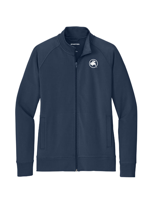 BWW230. Sport-Tek® Ladies Sport-Wick® Stretch Full-Zip Cadet Jacket