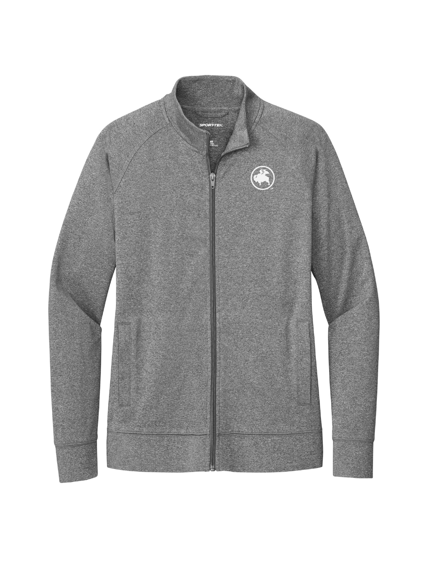 BWW230. Sport-Tek® Ladies Sport-Wick® Stretch Full-Zip Cadet Jacket