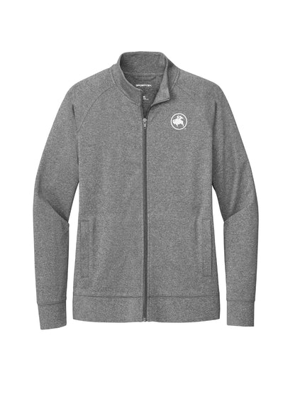 BWW230. Sport-Tek® Ladies Sport-Wick® Stretch Full-Zip Cadet Jacket