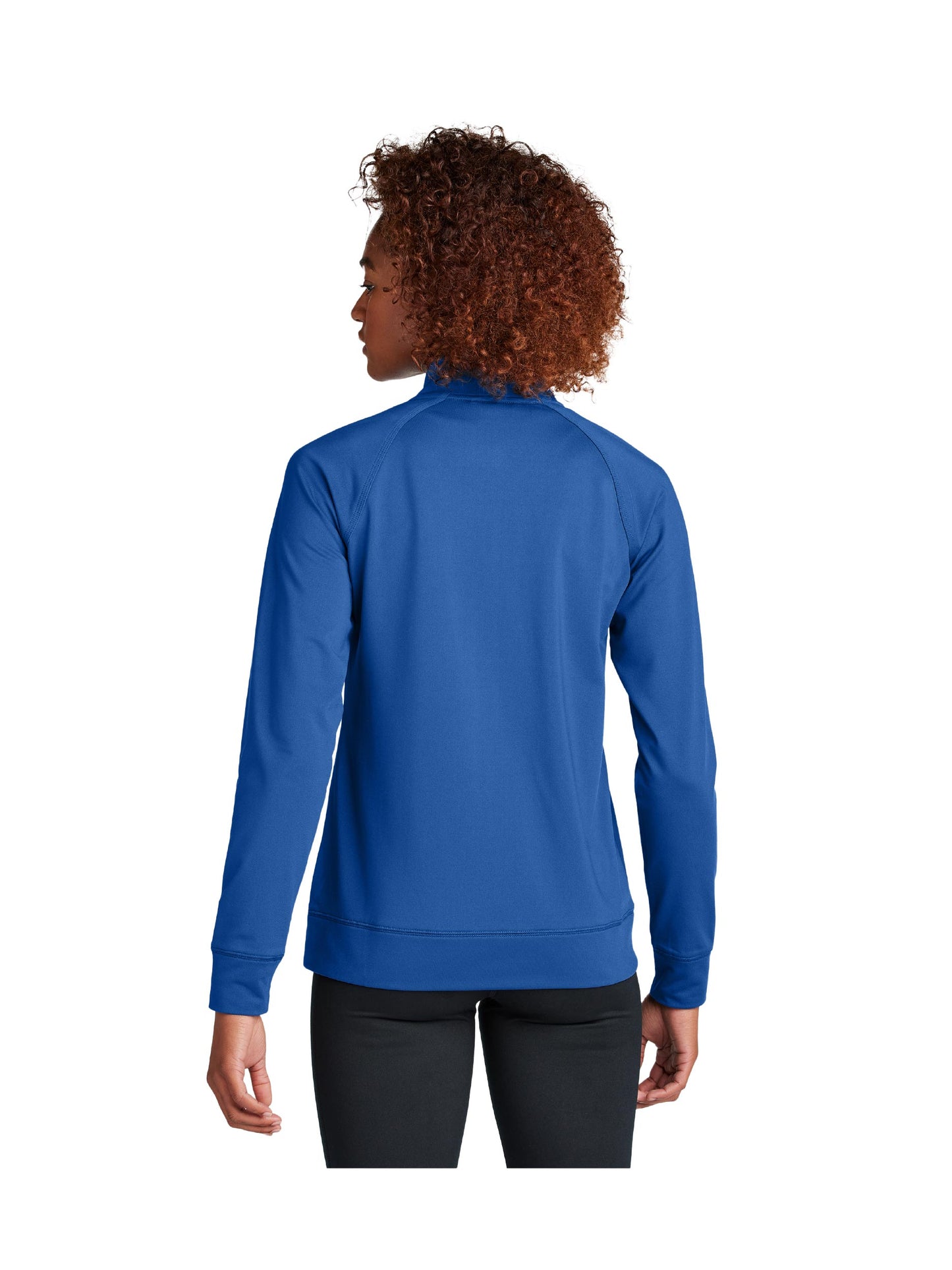 BWW230. Sport-Tek® Ladies Sport-Wick® Stretch Full-Zip Cadet Jacket