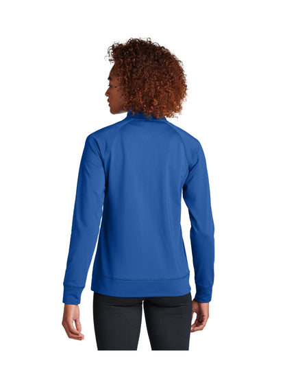 BWW230. Sport-Tek® Ladies Sport-Wick® Stretch Full-Zip Cadet Jacket