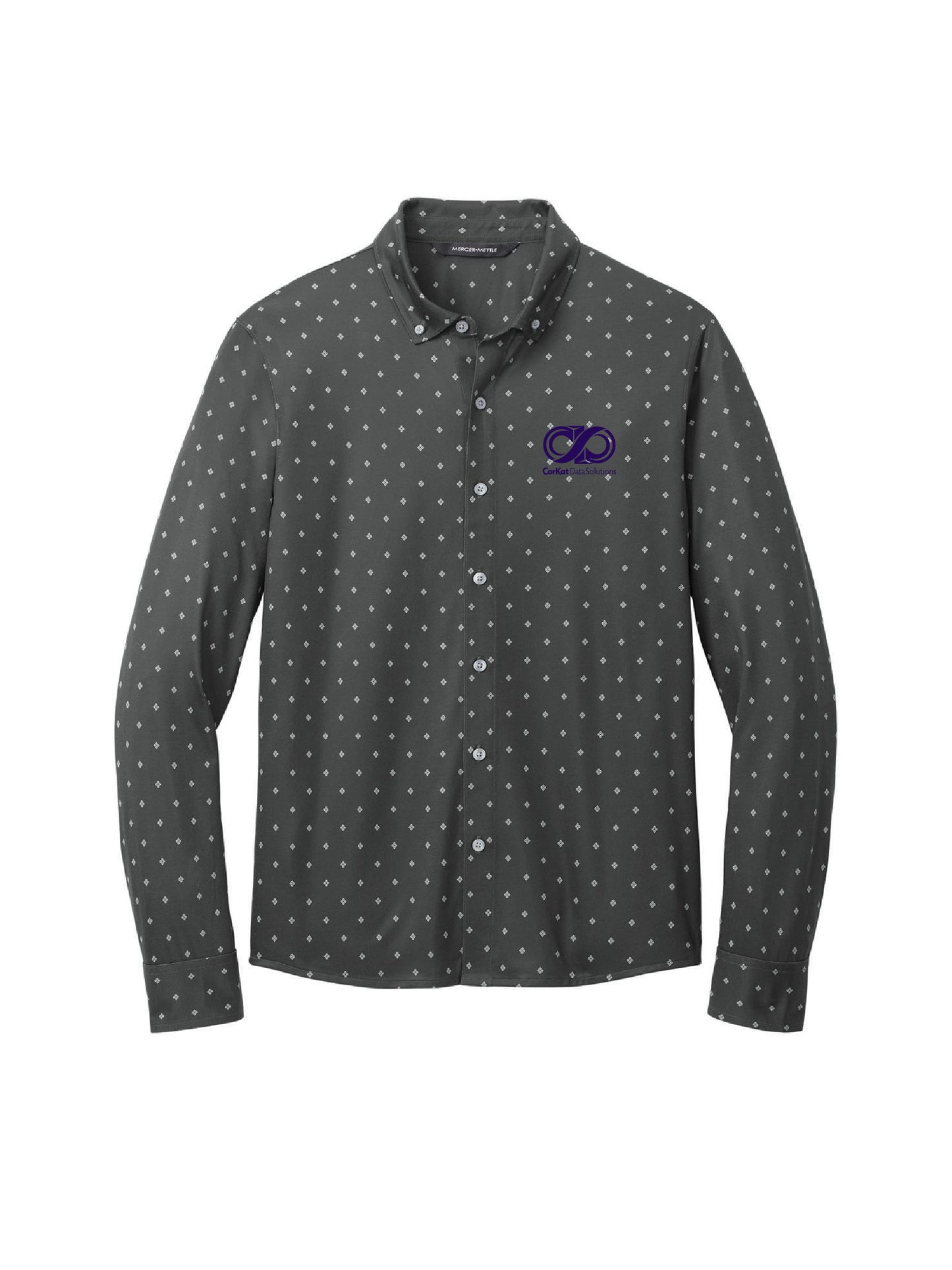 CK216. Mercer+Mettle® Stretch Jersey Long Sleeve Shirt