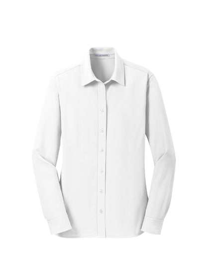 AS101. Port Authority Women's Dimension Knit Dress Shirt