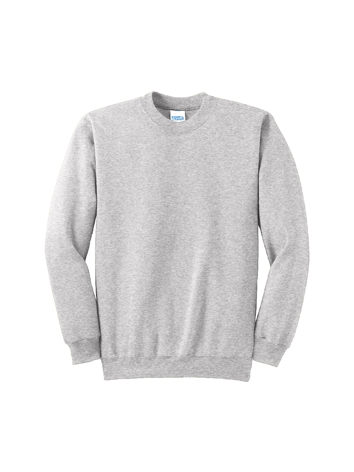 AS205. Port & Company Tall Essential Fleece Crewneck Sweatshirt