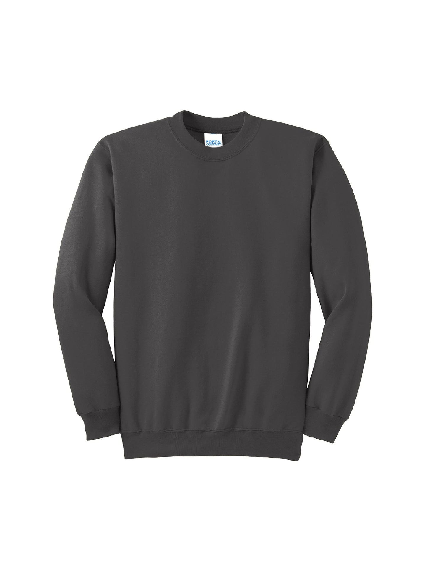 AS205. Port & Company Tall Essential Fleece Crewneck Sweatshirt