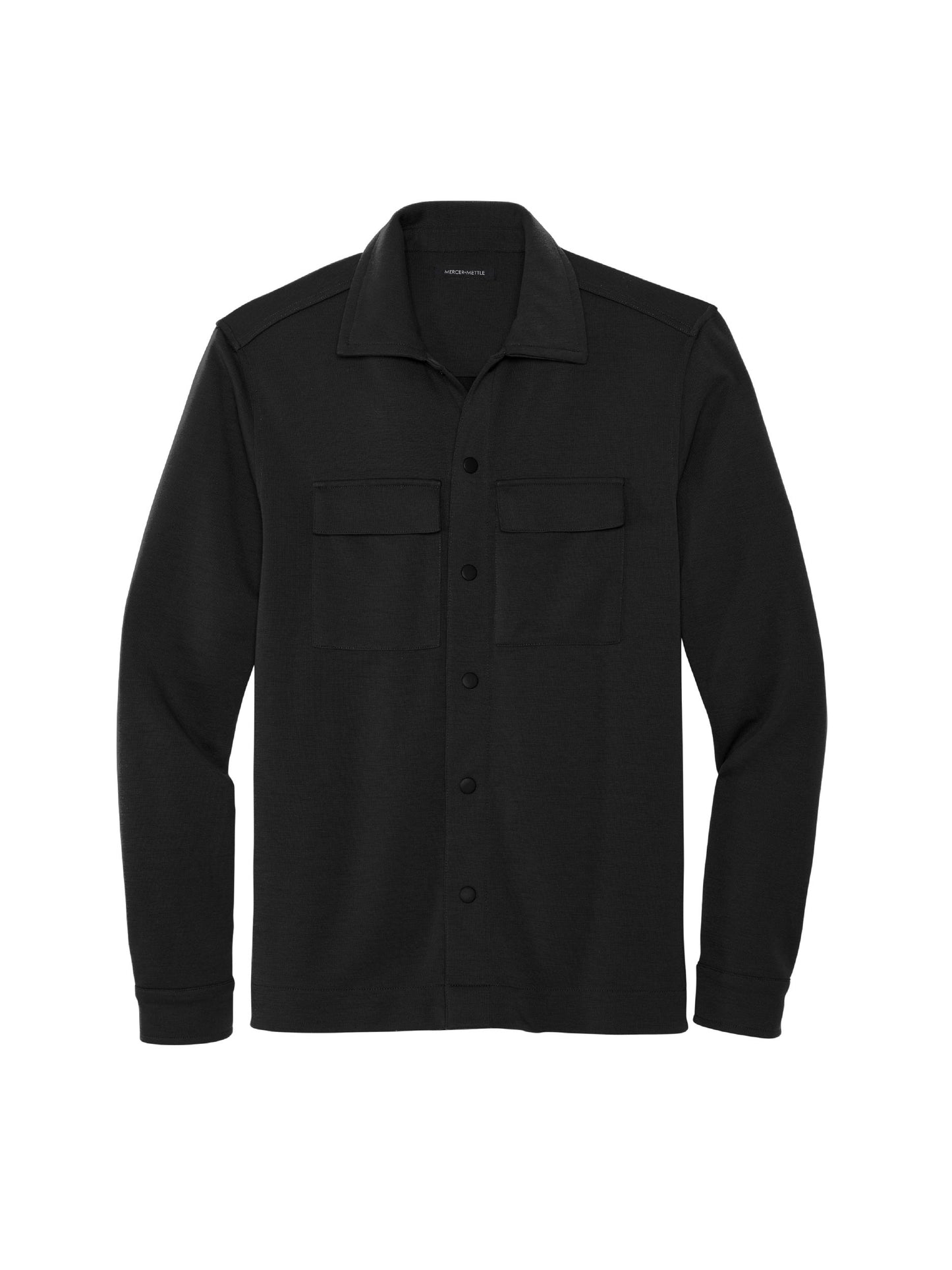 NC126. Mercer+Mettle™ Double-Knit Snap Front Jacket