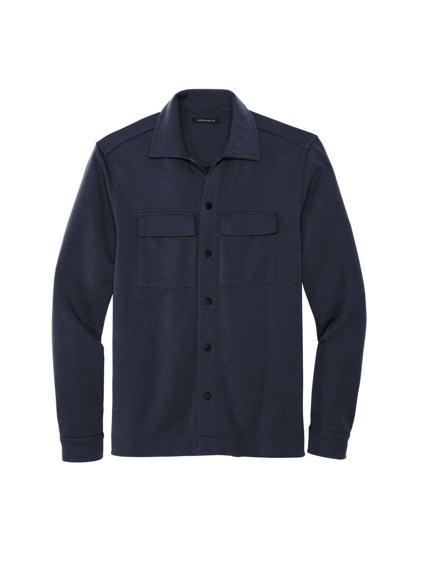NC126. Mercer+Mettle™ Double-Knit Snap Front Jacket