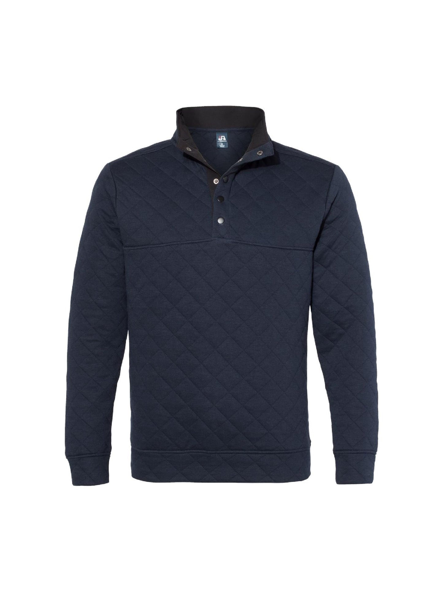 NC121. J. America Quilted Snap Pullover