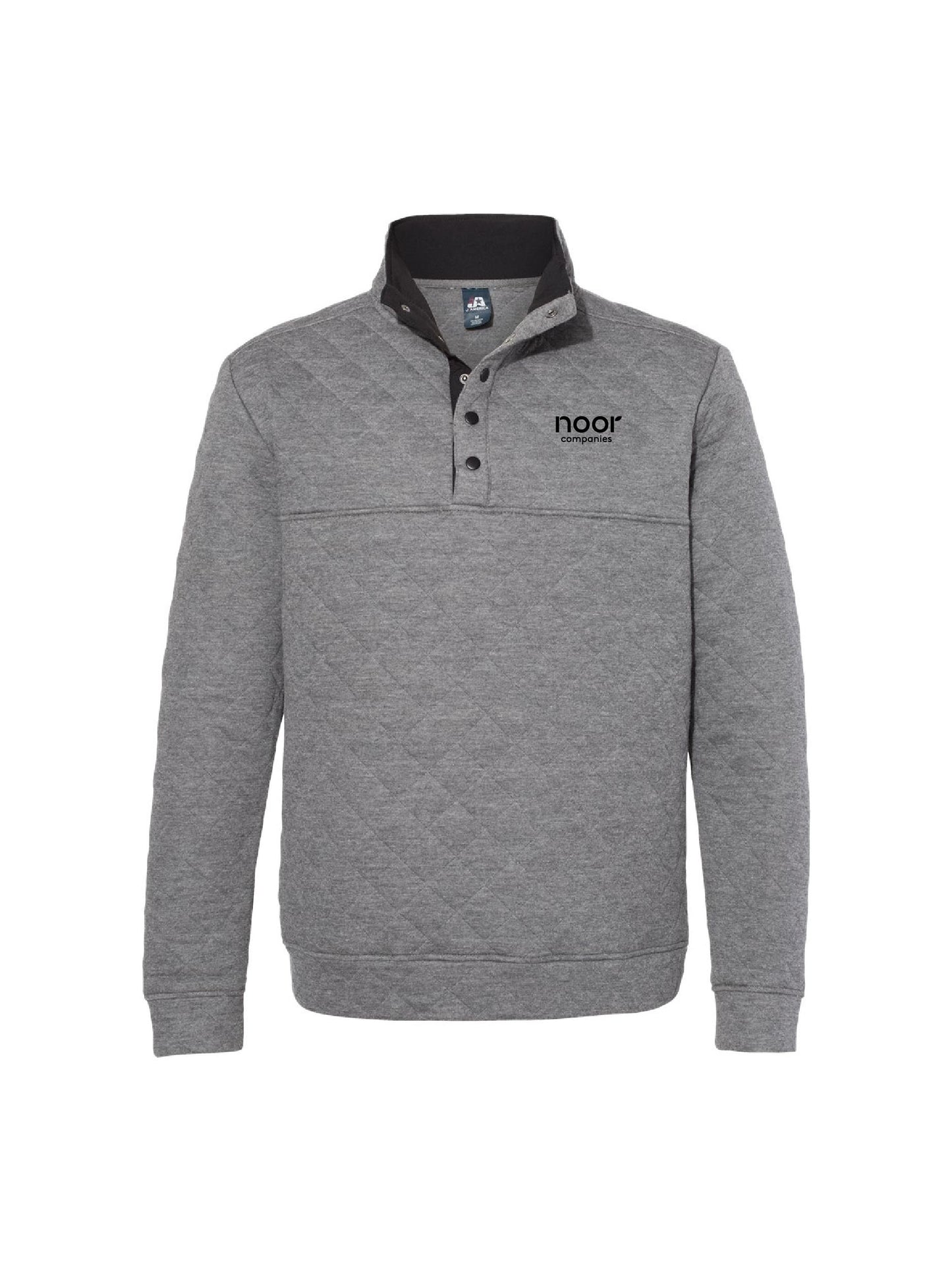 NC121. J. America Quilted Snap Pullover