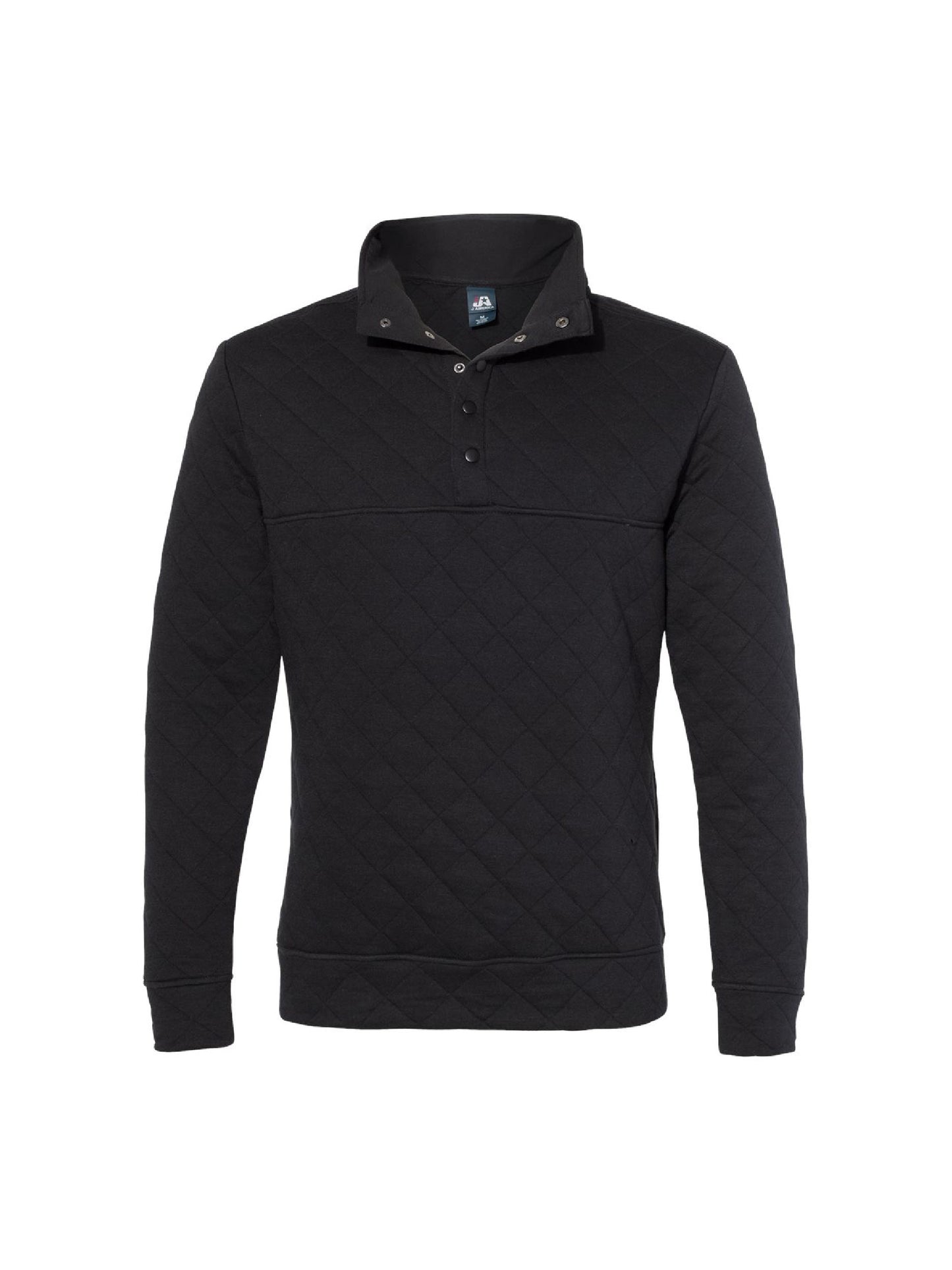 NC121. J. America Quilted Snap Pullover