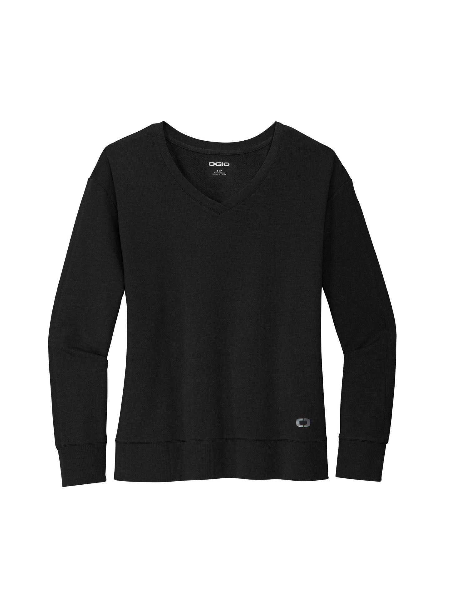 NC212. OGIO® Ladies Luuma Flex Long Sleeve V-Neck