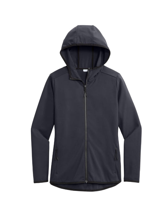 NC216. Sport-Tek® Ladies Circuit Hooded Full-Zip