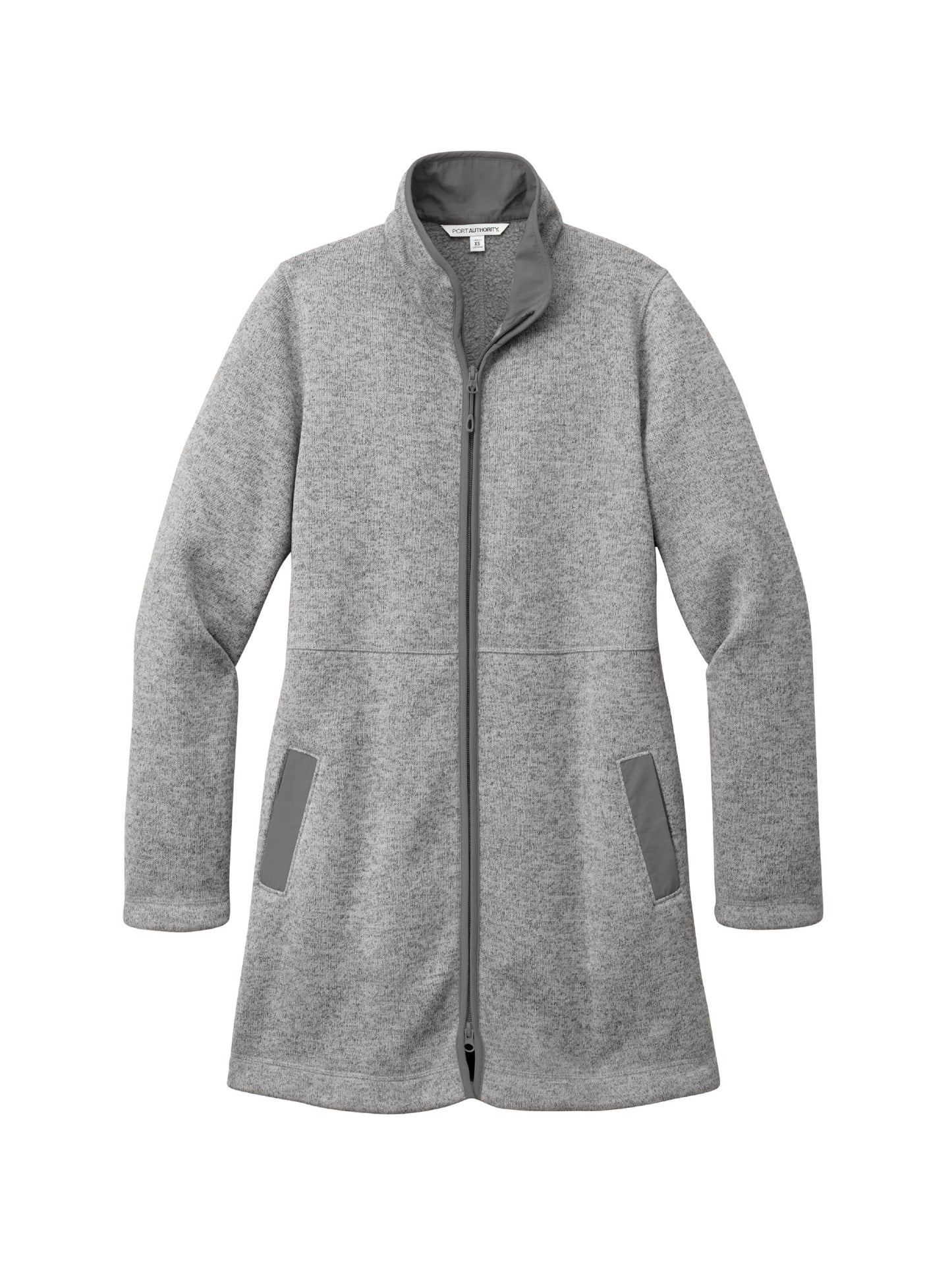 NC223. Port Authority® Ladies Arc Sweater Fleece Long Jacket