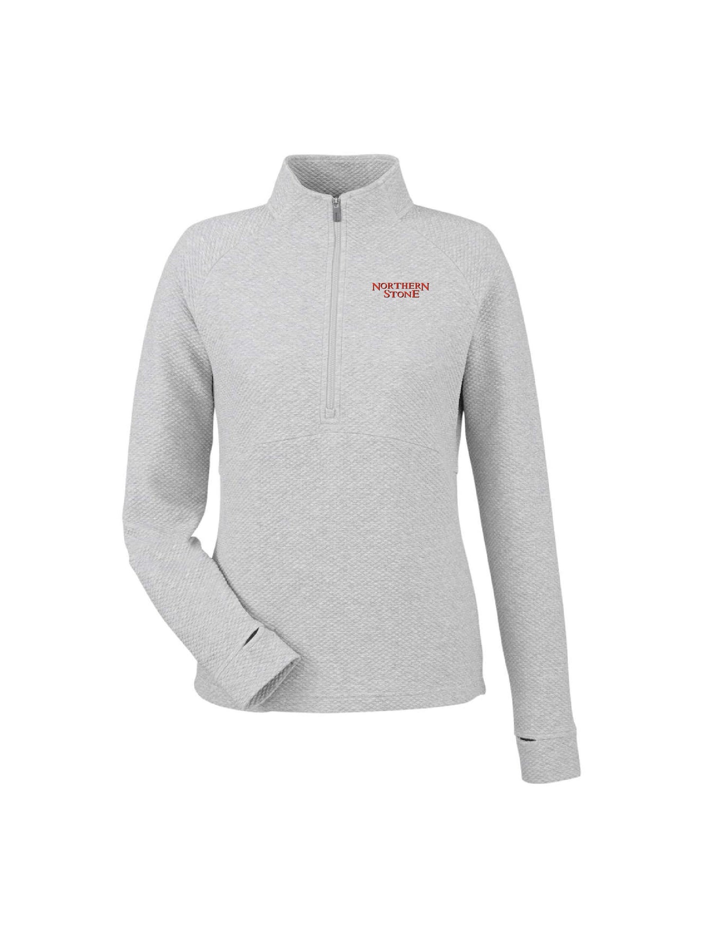 NS100. Women's Spirit Textured Quarter-Zip Pullover