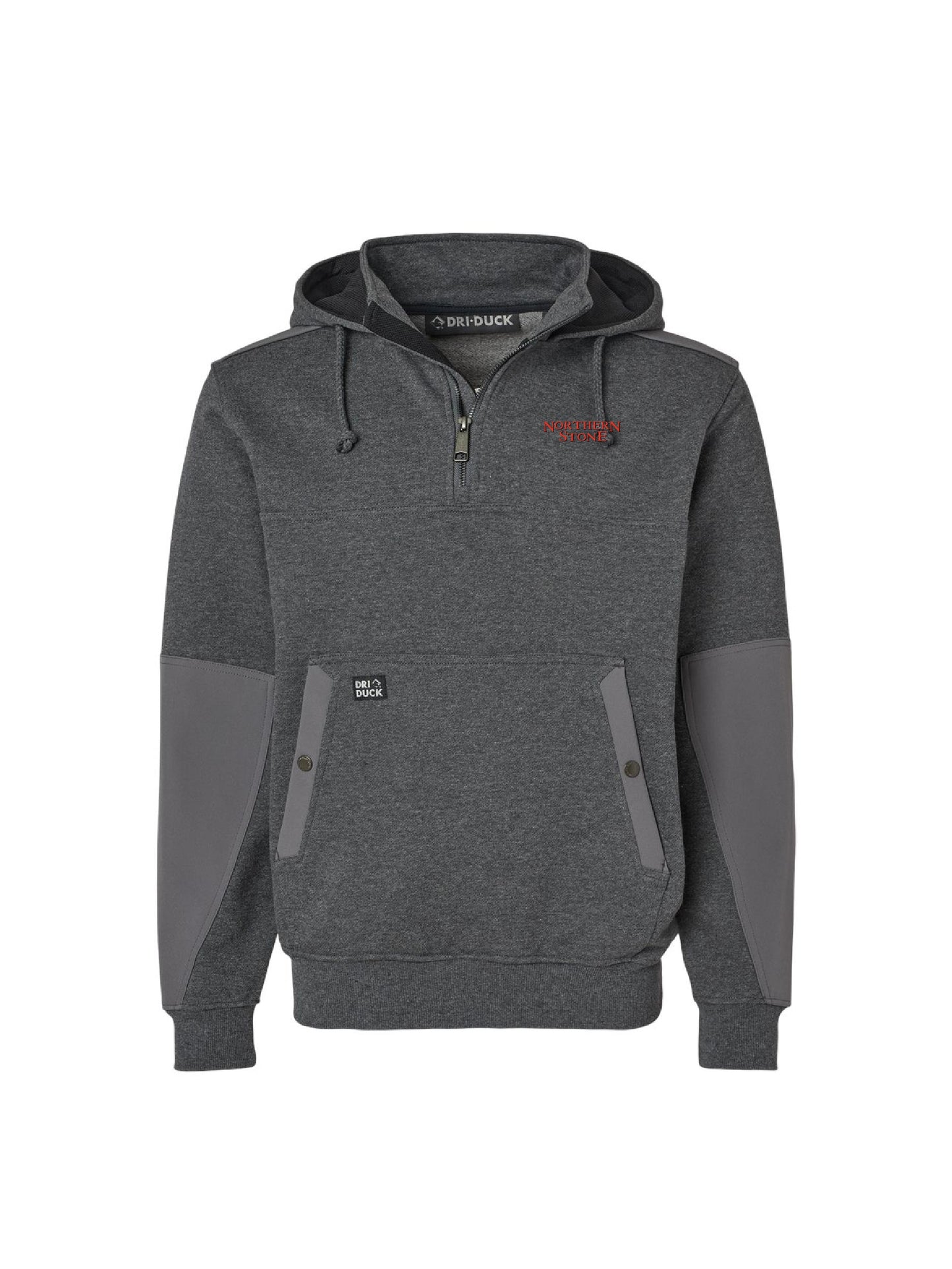 NS202. Men's Mission Quarter-Zip Hooded Pullover