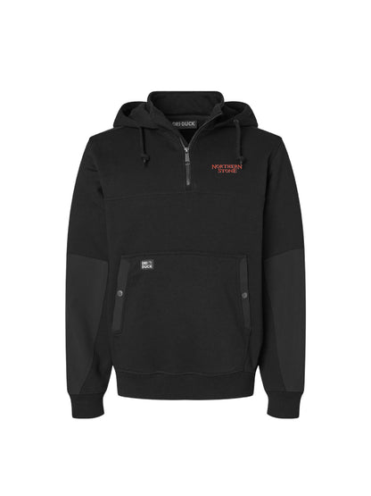 NS202. Men's Mission Quarter-Zip Hooded Pullover
