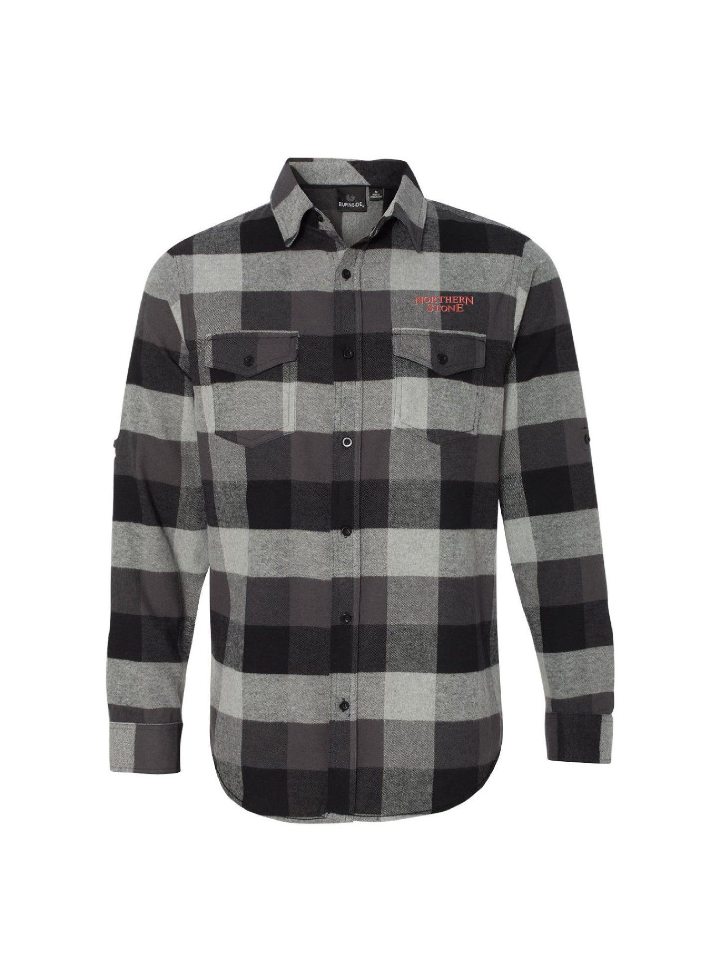 NS204. Men's Yarn-Dyed Flannel Shirt