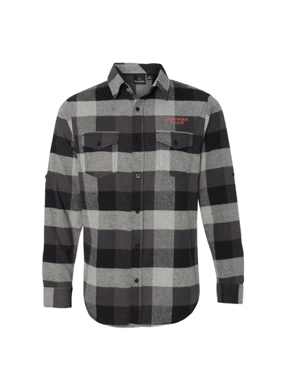 NS204. Men's Yarn-Dyed Flannel Shirt