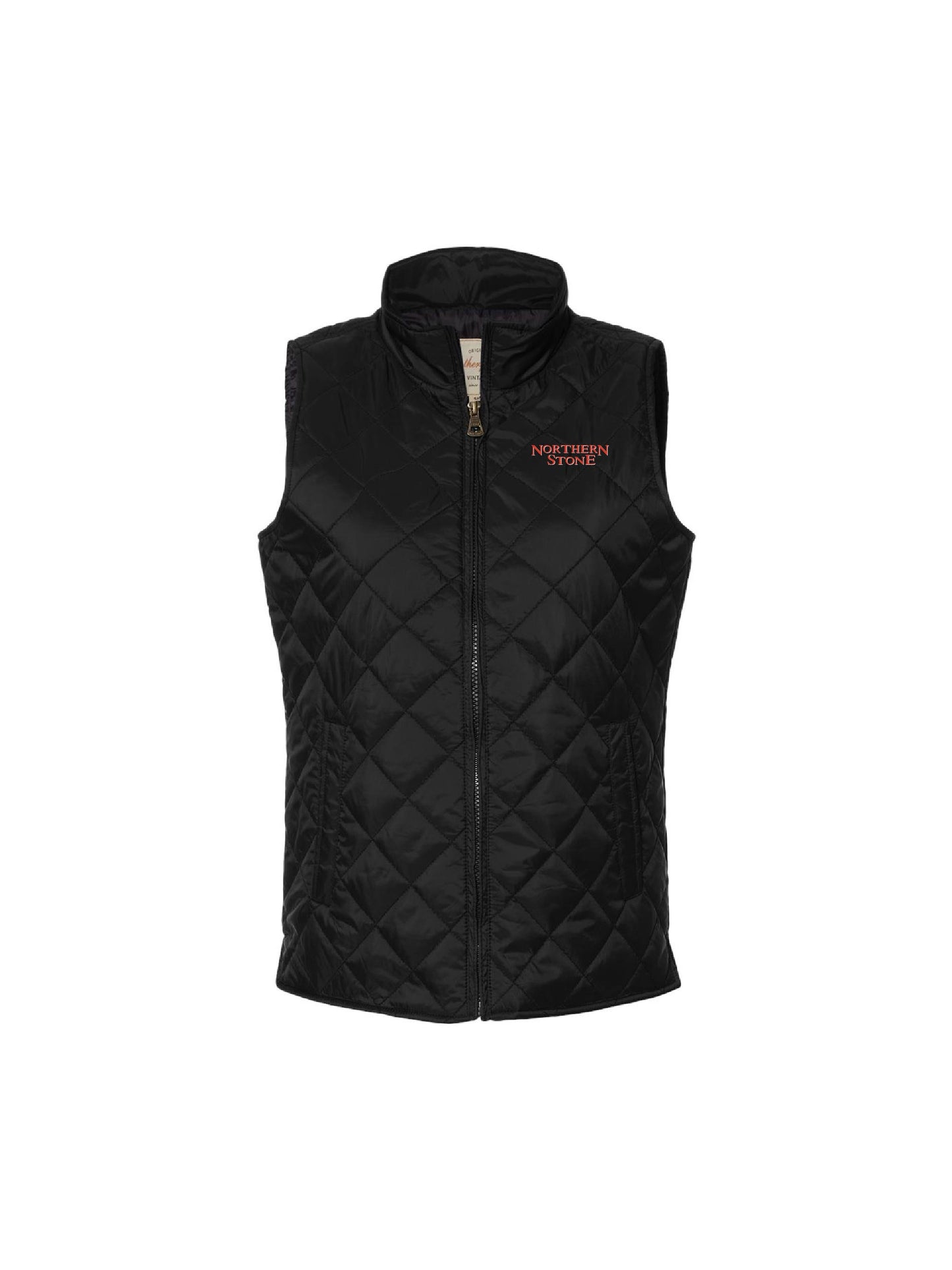 NS101. Women's Vintage Diamond Quilted Vest