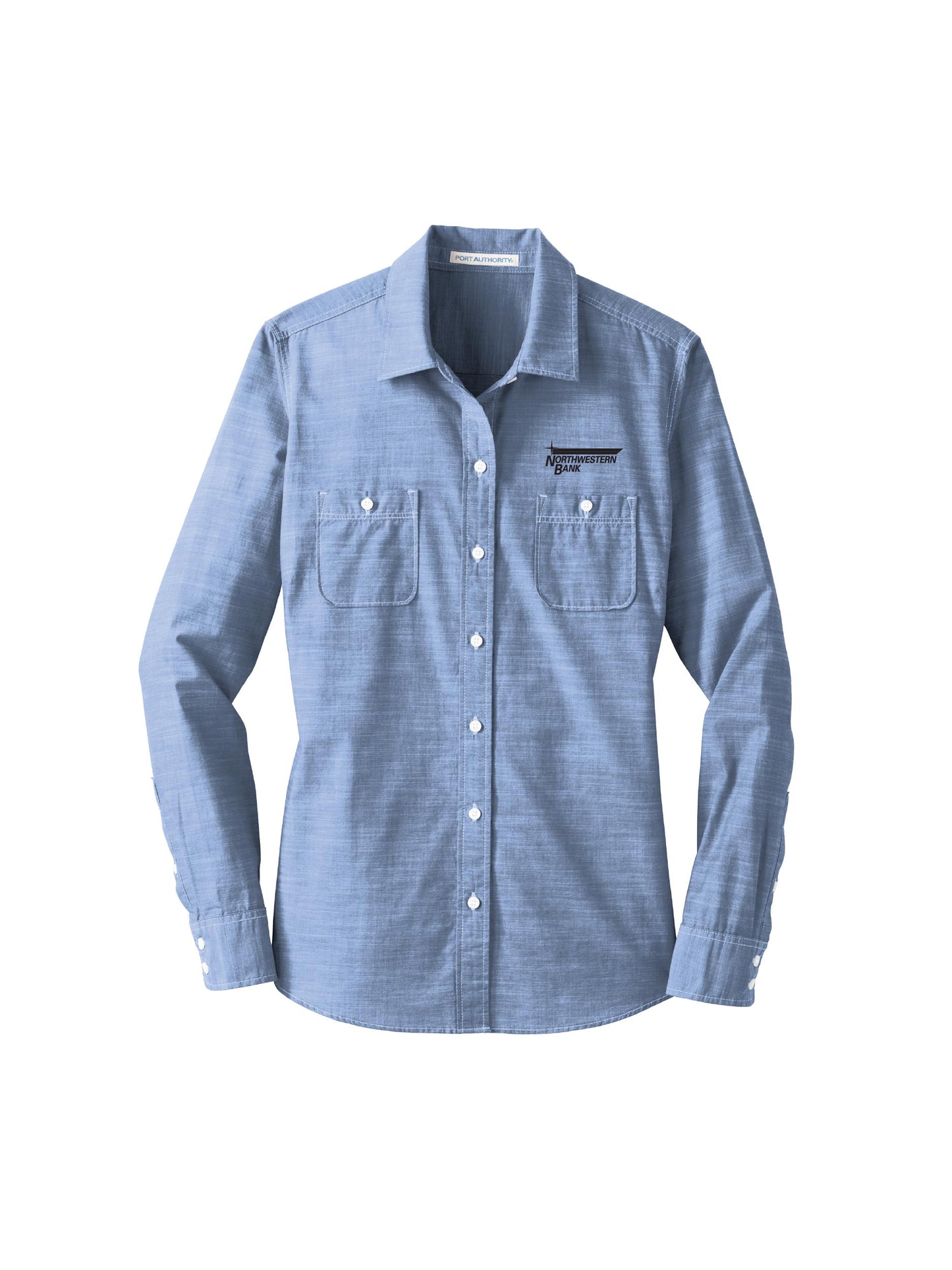 NB101. Port Authority Women's Slub Chambray Shirt