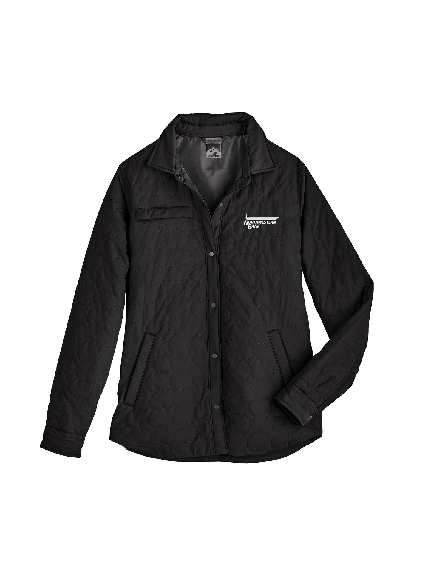 NB114. Women's Artisan 100 GSM Insulated Quilted Shirt Jacket