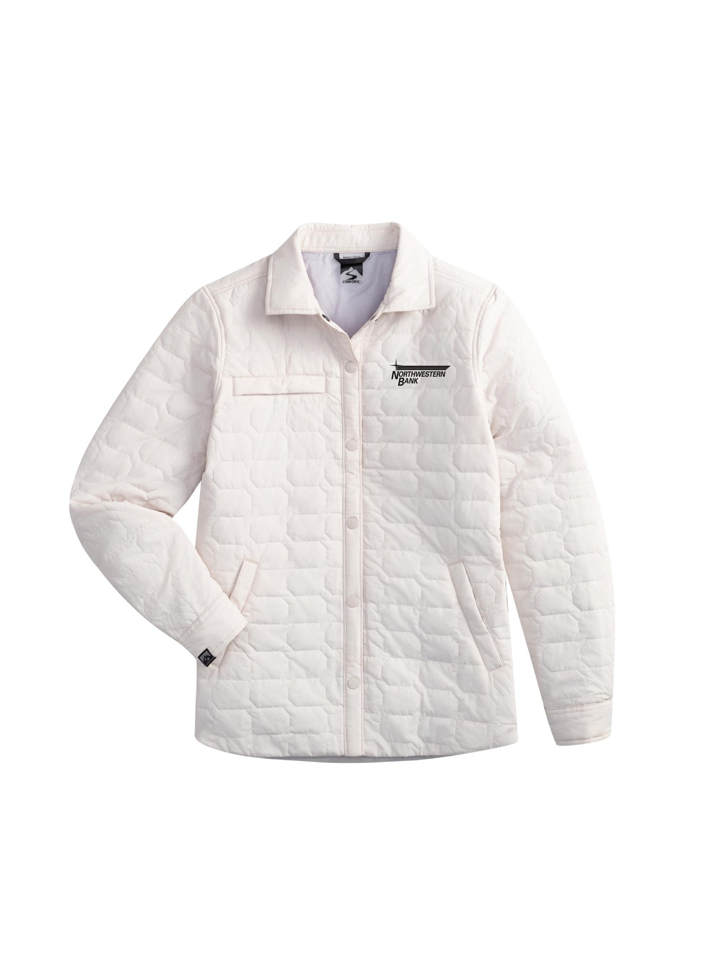 NB114. Women's Artisan 100 GSM Insulated Quilted Shirt Jacket
