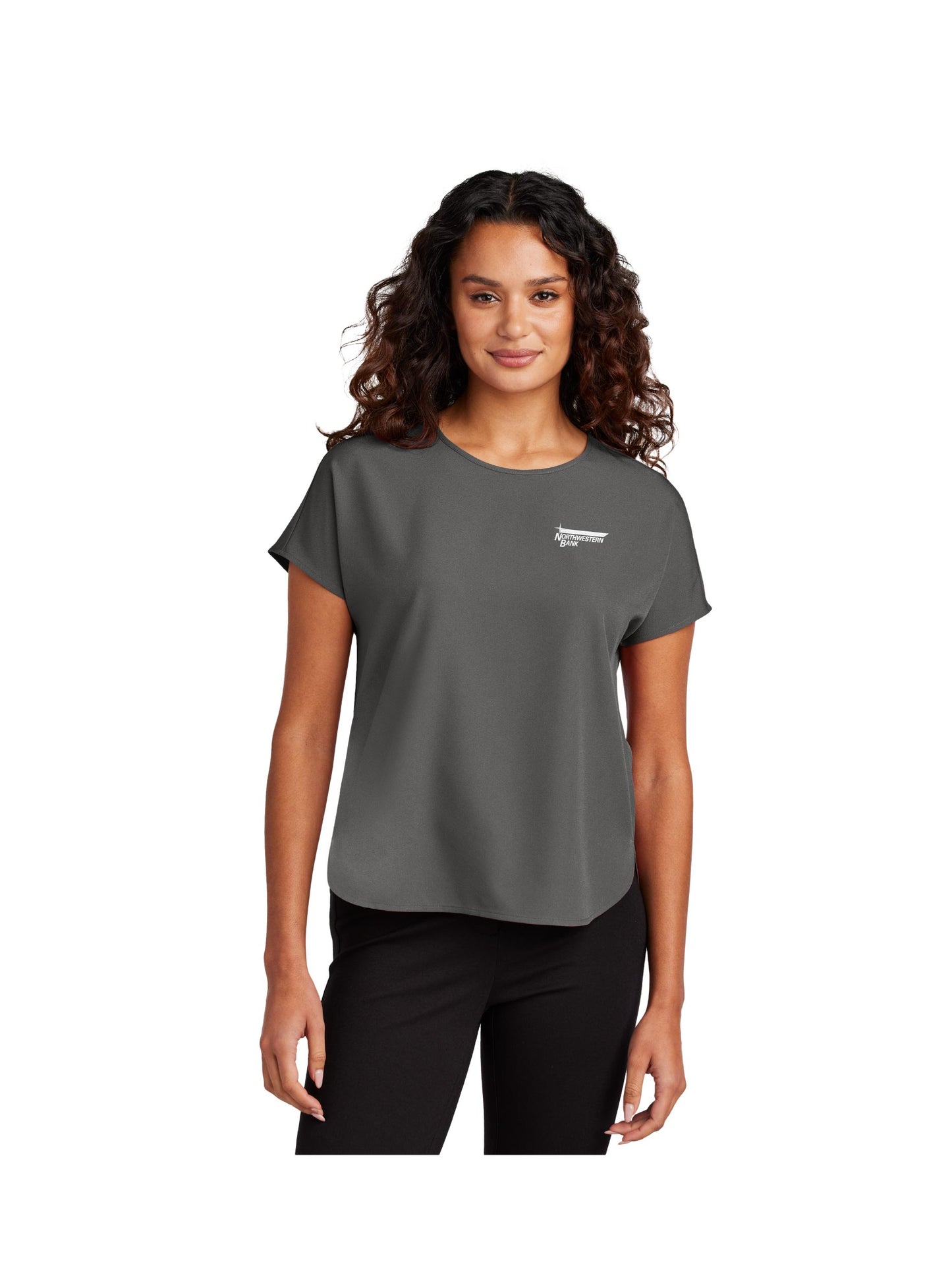NB109. Mercer + Mettle Womens Stretch Crepe Crew