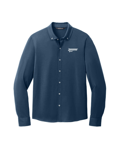 NB200. Mercer+Mettle Stretch Jersey Long Sleeve Shirt