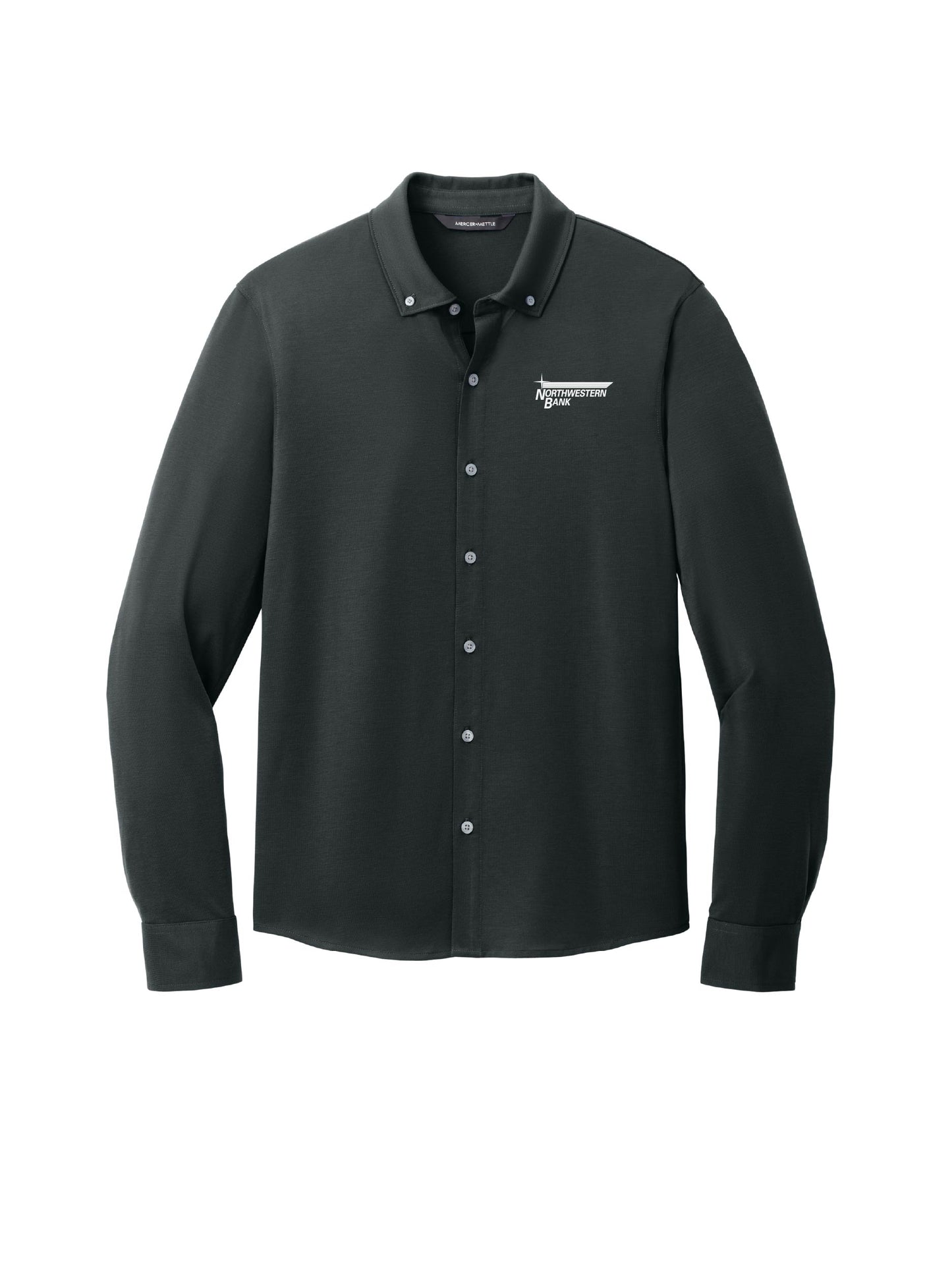 NB200. Mercer+Mettle Stretch Jersey Long Sleeve Shirt