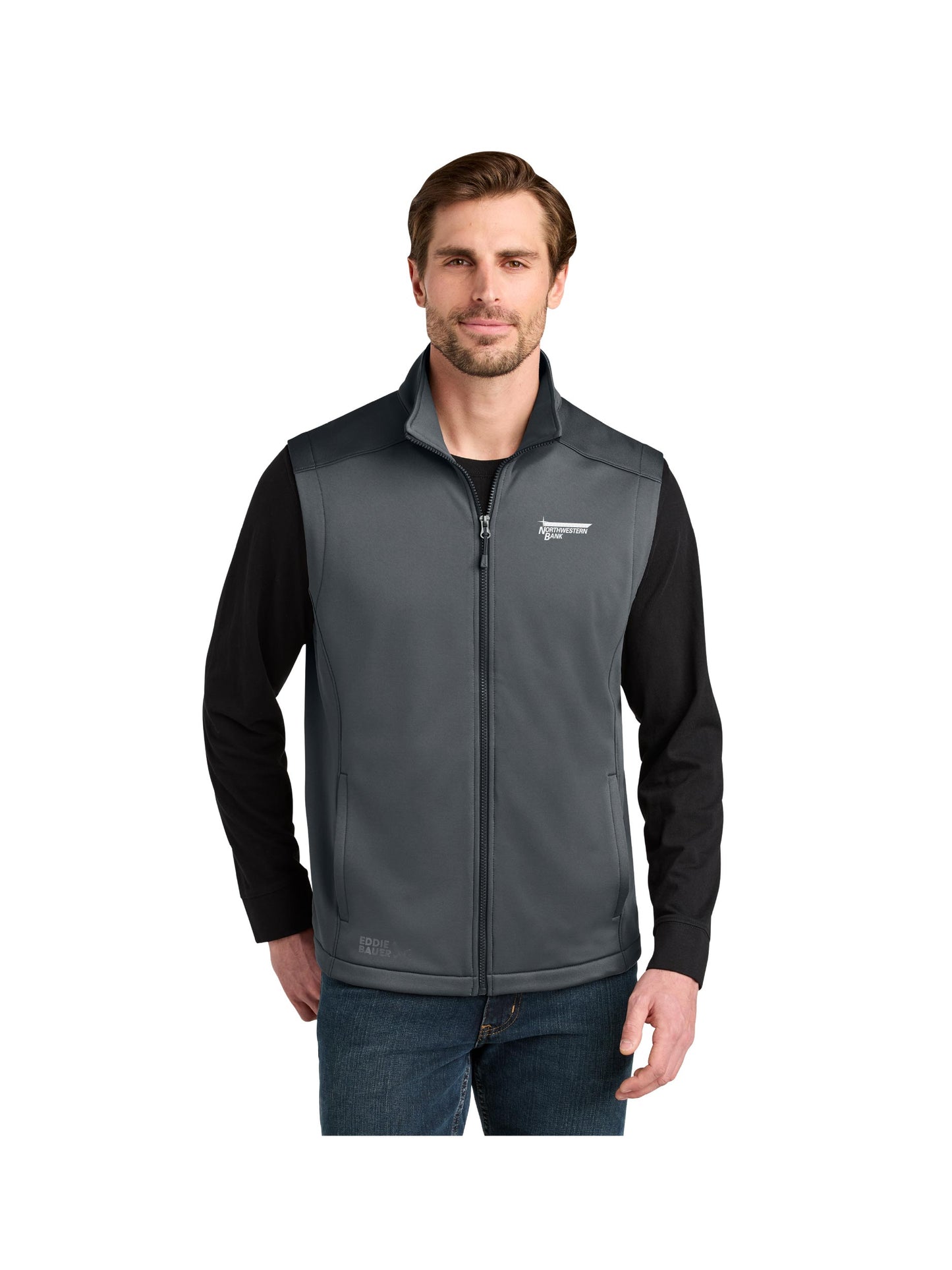 NB202. Eddie Bauer Smooth Mid Layer Fleece Vest